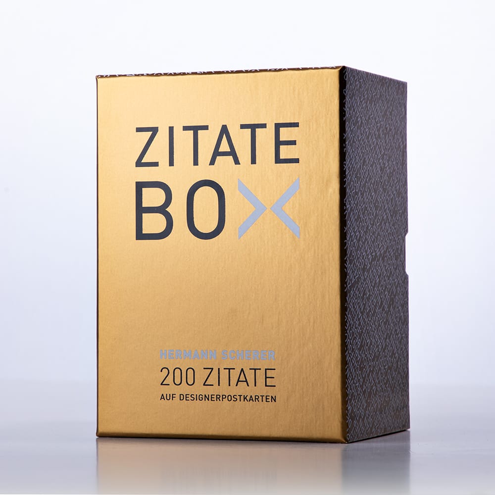 Zitatebox Gold