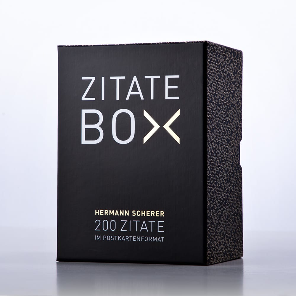 Zitatebox Schwarz